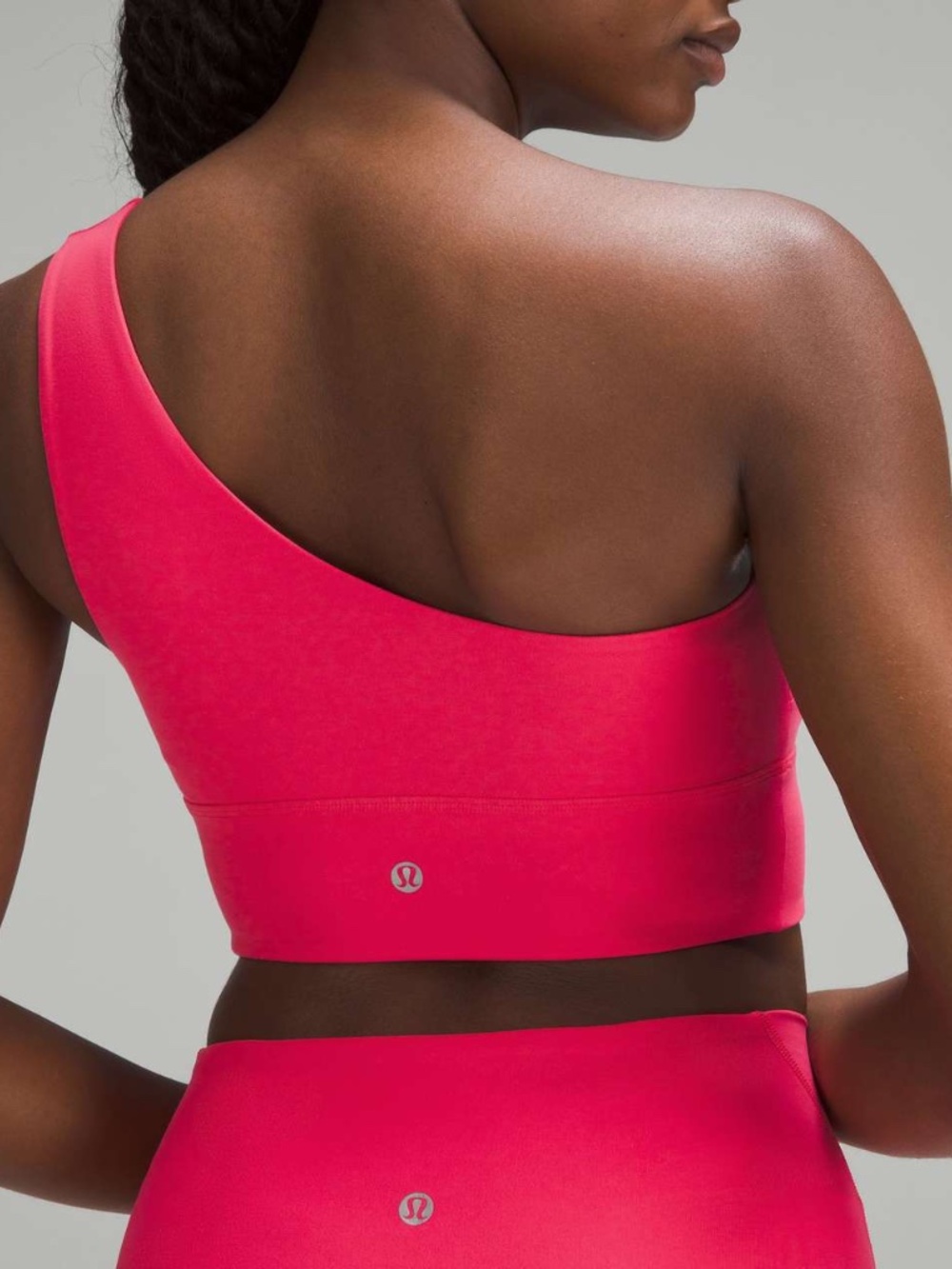 Lululemon Align Asymmetrical Bra (Size 8, Lipgloss)
